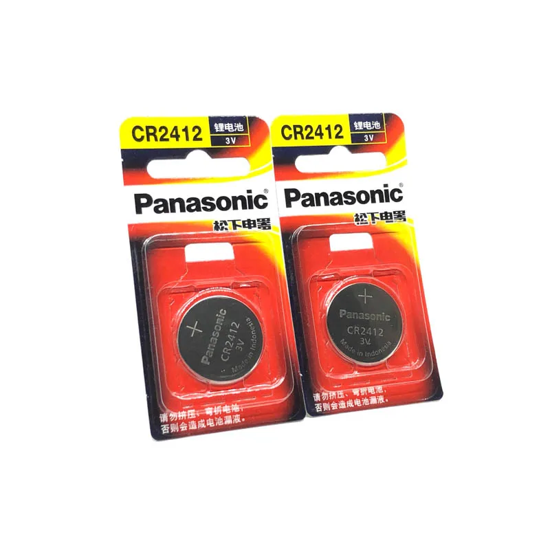 5pcs/lot Panasonic CR2412 CR 2412 3V Lithium Button Coin Watch Battery Key Fobs Batteries For swatch
5pcs/lot Panasonic CR2412 CR 2412 3V Lithium Button Coin Watch Battery Key Fobs Batteries For swatch