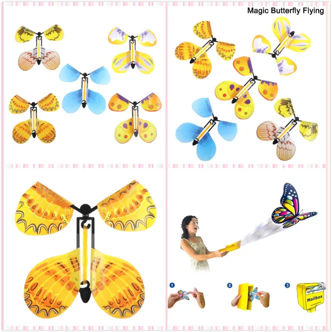 1/5 Pcs Magic Props Butterfly flying Card Toy with Empty Hands Solar Butterfly Wedding Transformation Fly Butterfly Magic Tricks
1/5 Pcs Magic Props Butterfly flying Card Toy with Empty Hands Solar Butterfly Wedding Transformation Fly Butterfly Magic Tricks