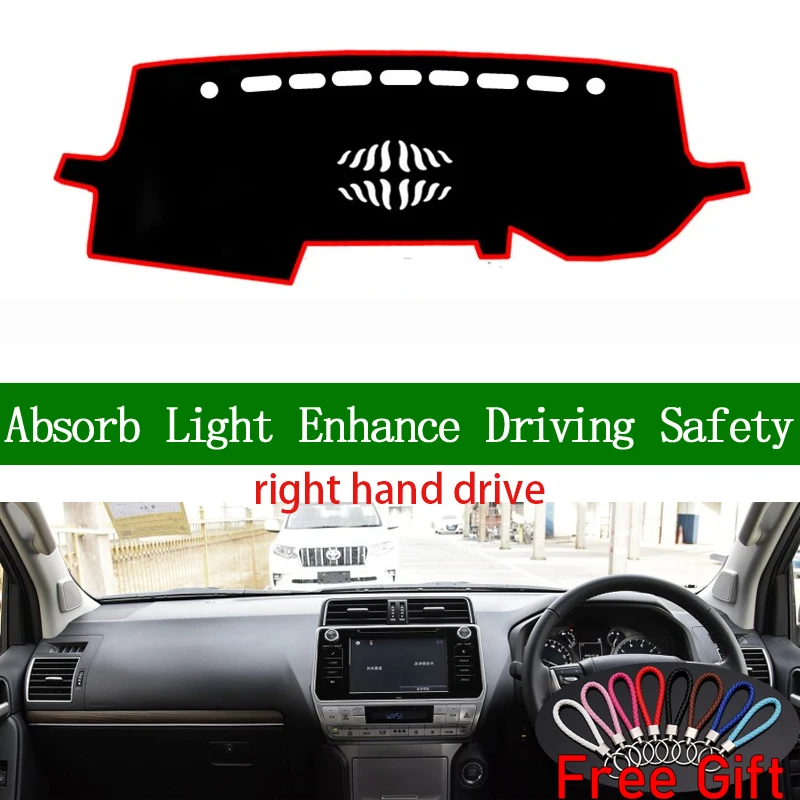 For Toyota prado 2010 2011 2012 2013 2014 2015-2019 Right Hand Drive Dashboard Cover Car StickersDash Mat Interior Accessories
For Toyota prado 2010 2011 2012 2013 2014 2015-2019 Right Hand Drive Dashboard Cover Car StickersDash Mat Interior Accessories