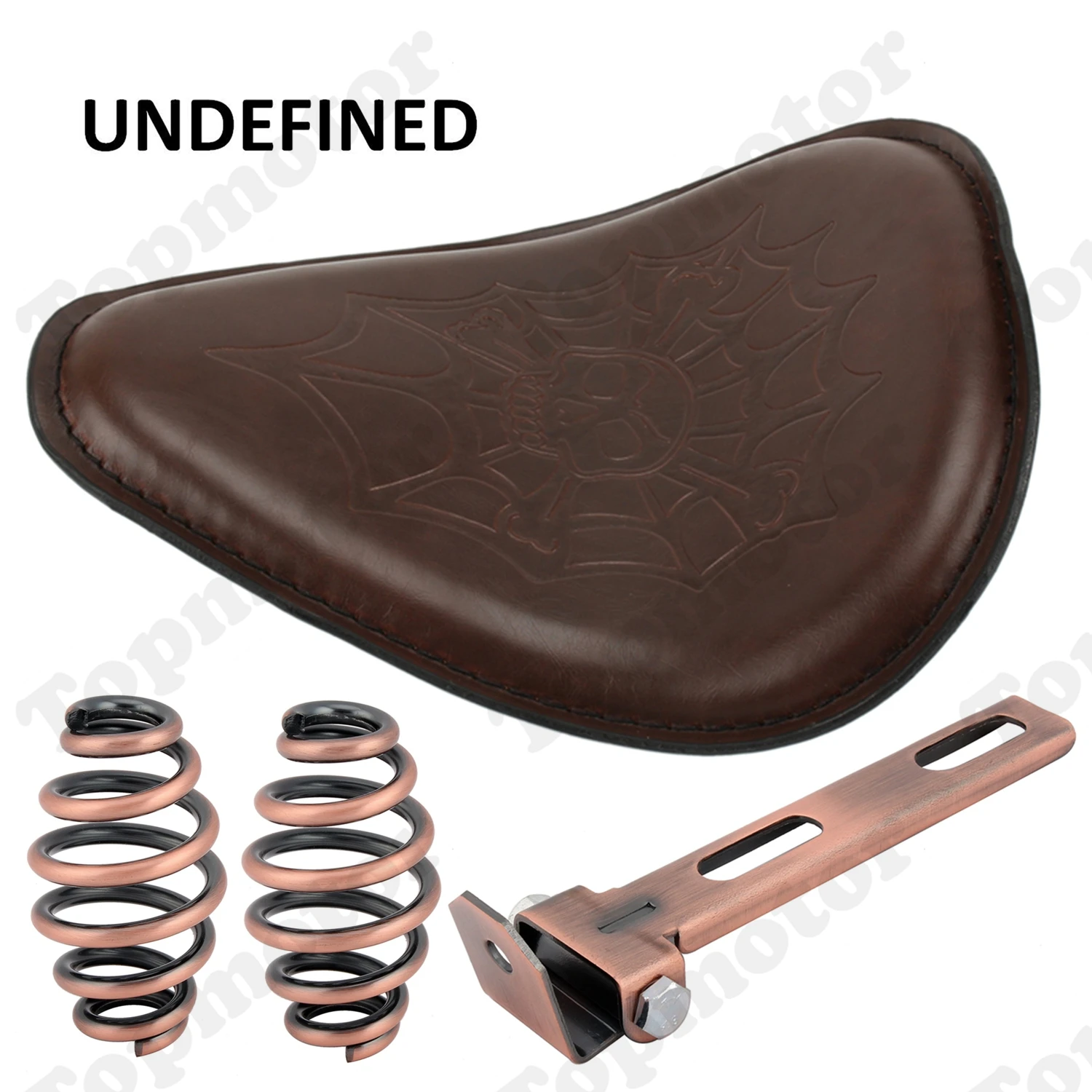 Motorcycle Parts 3" Spring Solo Seat w/Bracket Skull Leather Seats Brown For Harley Sportster XL XS650 Bobber Chopper Custom
Motorcycle Parts 3" Spring Solo Seat w/Bracket Skull Leather Seats Brown For Harley Sportster XL XS650 Bobber Chopper Custom