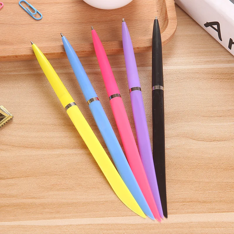 60pc/lot Office work ball point pen/0.5mm pen / express operating flat knife type ball pen / box opening pen
60pc/lot Office work ball point pen/0.5mm pen / express operating flat knife type ball pen / box opening pen