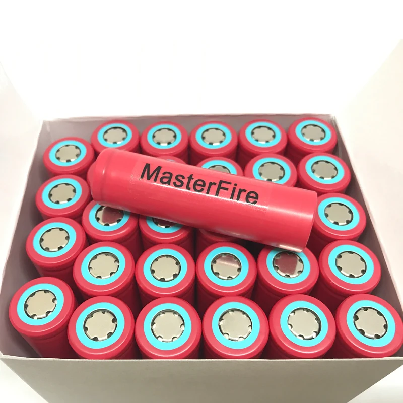 Wholesale 100pcs/lot MasterFire Original Sanyo 18650 Rechargeable Battery 3.7V 2600mAh Lithium Camera Flashlight Torch Batteries
Wholesale 100pcs/lot MasterFire Original Sanyo 18650 Rechargeable Battery 3.7V 2600mAh Lithium Camera Flashlight Torch Batteries