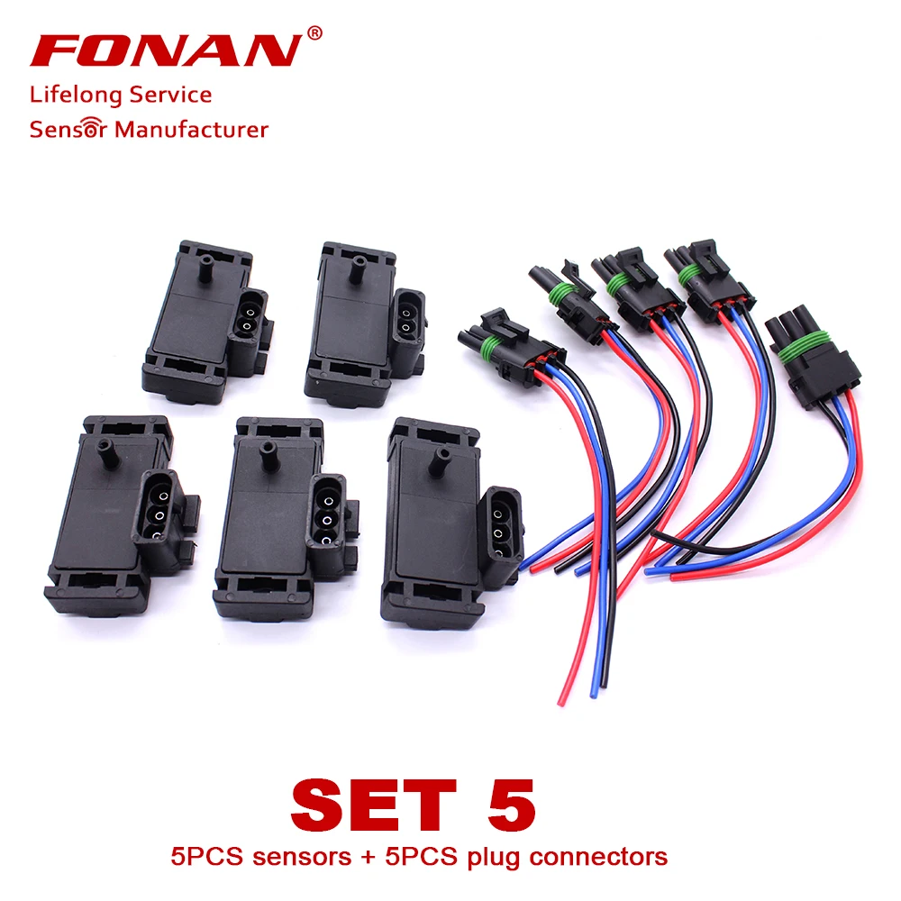 5PCS High Quality 4BAR 4 BAR MAP SENSOR FOR GMC ACCEL DFI CHROME MSD TURBO SUPERCHARGED MODIFIED
5PCS High Quality 4BAR 4 BAR MAP SENSOR FOR GMC ACCEL DFI CHROME MSD TURBO SUPERCHARGED MODIFIED
