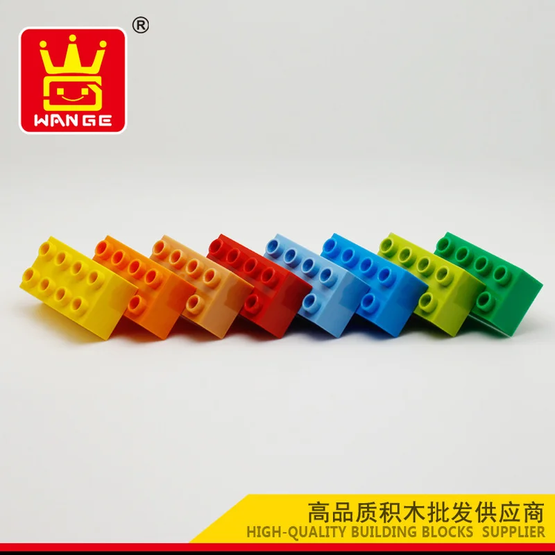50 Pcs/lot Big Size Building Block 2x4 Dots Spare Parts Large Particles Building Bricks Parts for Own Creation DIY
50 Pcs/lot Big Size Building Block 2x4 Dots Spare Parts Large Particles Building Bricks Parts for Own Creation DIY