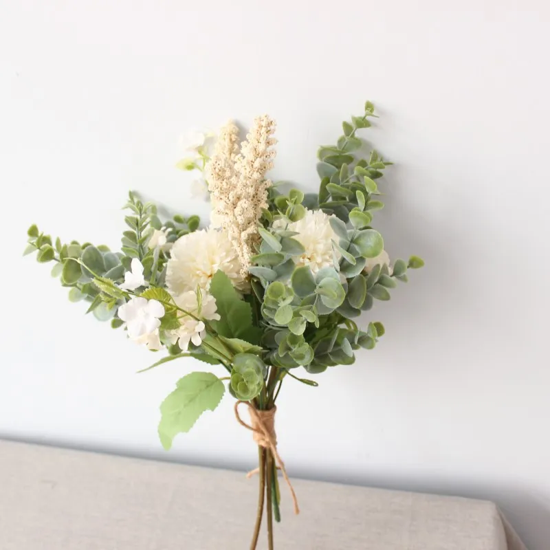 Mix flower Bouquet with Artificial Flowers bridal bouquet wedding flower Home Party Travel flower ornaments
Mix flower Bouquet with Artificial Flowers bridal bouquet wedding flower Home Party Travel flower ornaments