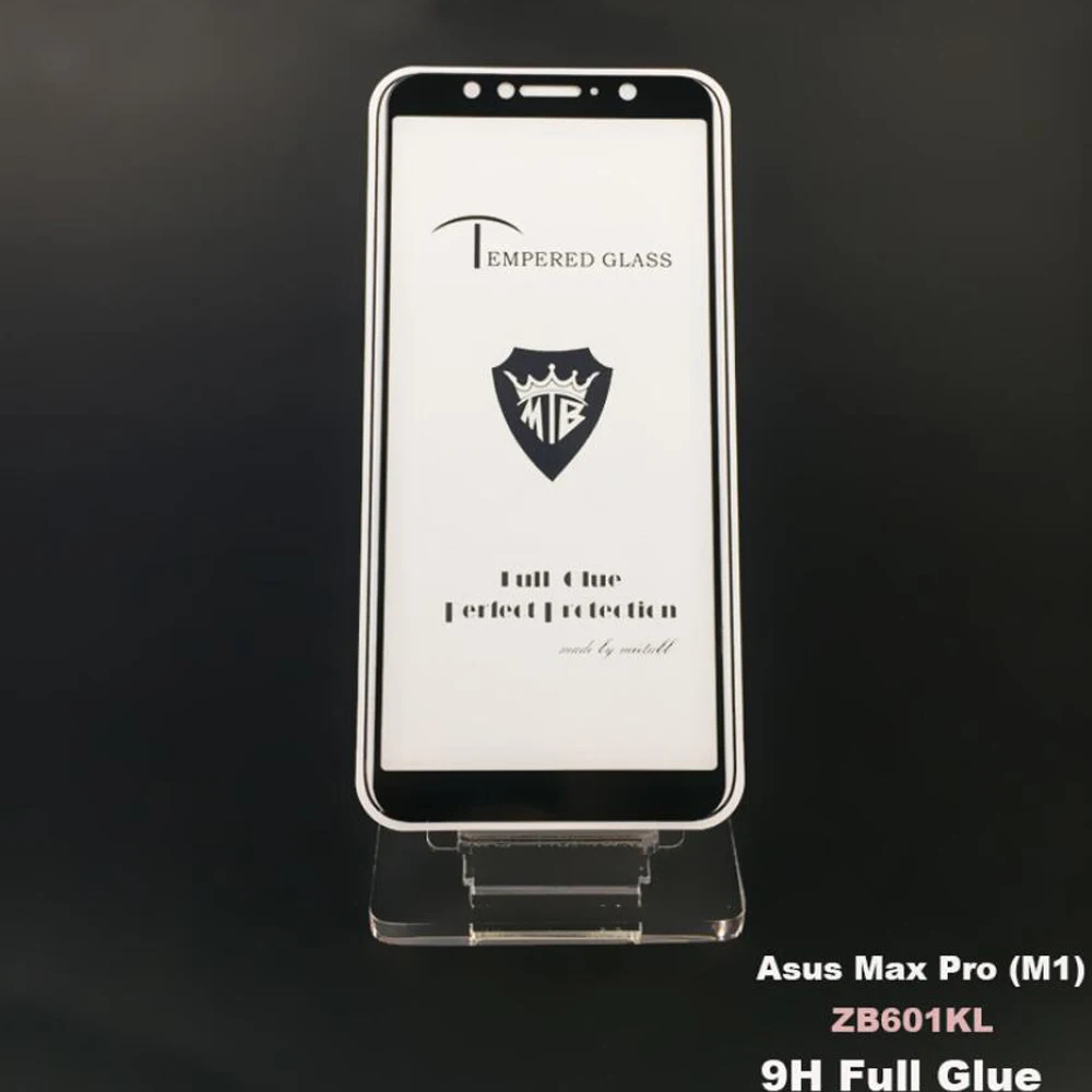 Для Asus Zenfone MAX PRO (M1) ZB601KL стекло 2.5D закаленное защитное 9H полное клеевое покрытие