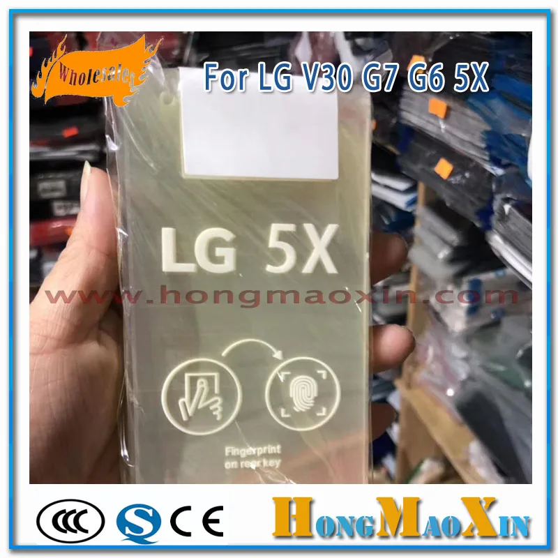100 шт. Заводская Защитная пленка для переднего экрана LG V20 V30 G6 G7 Q6 Q7 Q8 5X Q6Plus X power 2 |