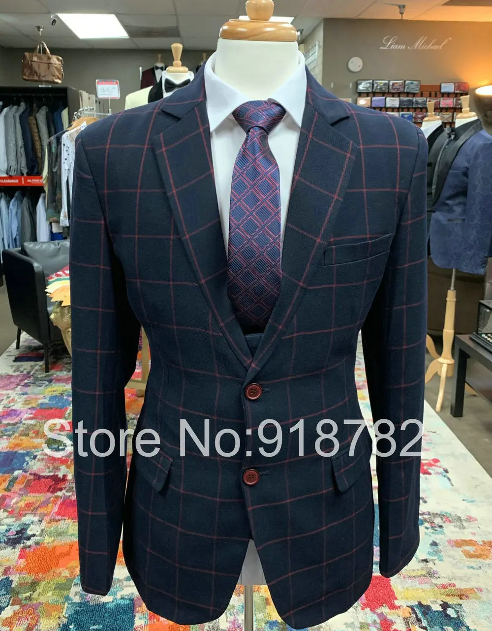 Costume Homme 2019 Designers Formal Tuxedo 3 Piece Suits Men Grid Suits Terno Masculino Slim Fit Groom Suit Wedding Dress Men
Costume Homme 2019 Designers Formal Tuxedo 3 Piece Suits Men Grid Suits Terno Masculino Slim Fit Groom Suit Wedding Dress Men