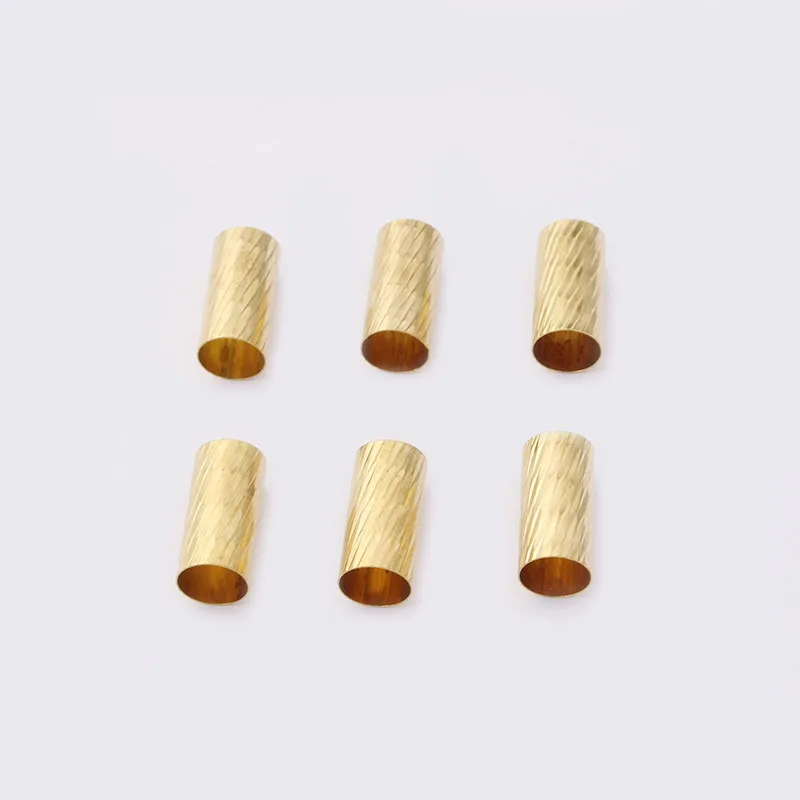 30pcs Raw Brass Tube Beads Silder Spacer Jewelry Making Findings Accessories 8x16mm
30pcs Raw Brass Tube Beads Silder Spacer Jewelry Making Findings Accessories 8x16mm