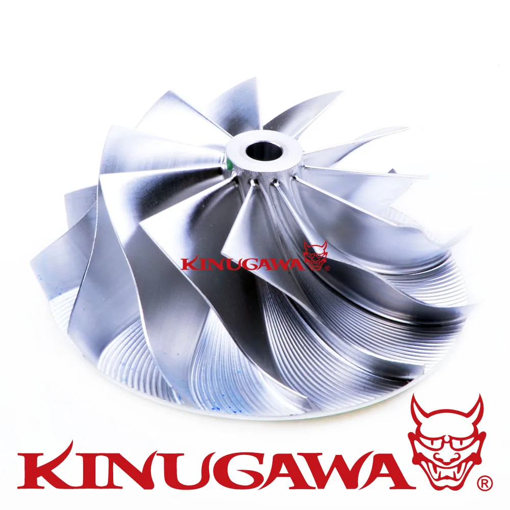 Kinugawa турбо заготовка компрессор колеса 61 33/82 мм 11 + 0 отделка 56 для Garrett GT3082 HKS3040 (GT3582