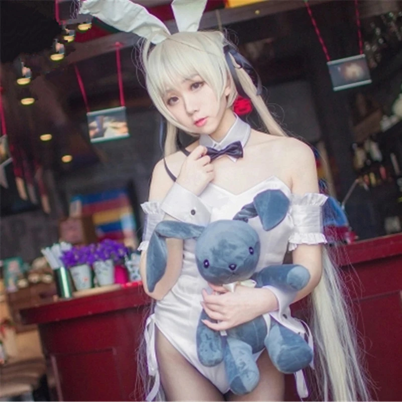 Anime Yosuga No Sora Cosplay Costume Sora Kasugano Sexy Bunny Girl Cosplay Costume Halloween Christmas Party
Anime Yosuga No Sora Cosplay Costume Sora Kasugano Sexy Bunny Girl Cosplay Costume Halloween Christmas Party