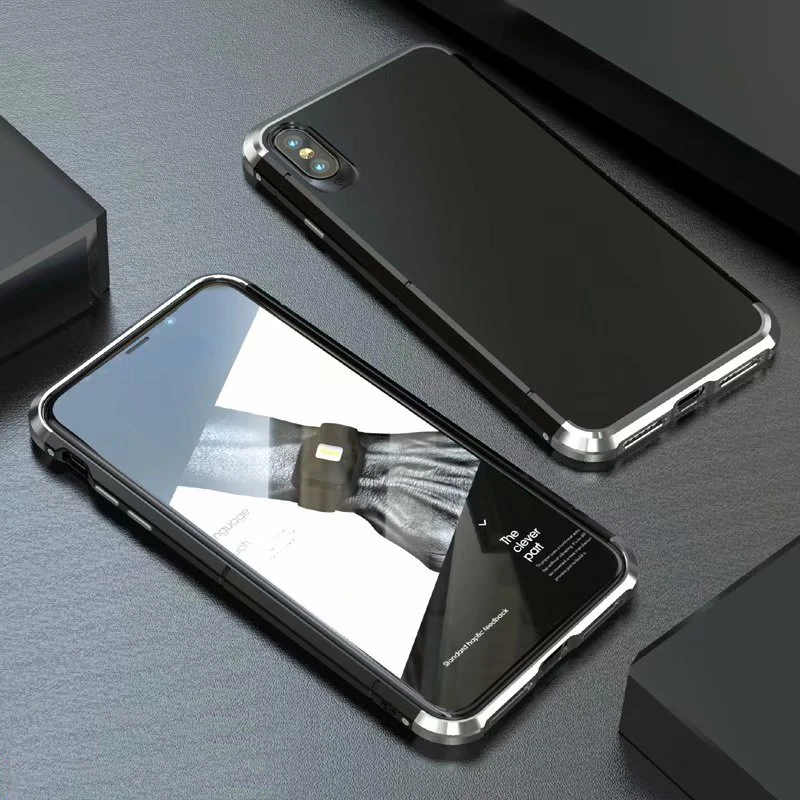 BOBYT Phone Cases For iPhone XS MAX XR X 7 8 Case Luxury 360 Full Protection 3in1 Hard Hybrid PC+ Aluminum Metal Slim Back Cover
BOBYT Phone Cases For iPhone XS MAX XR X 7 8 Case Luxury 360 Full Protection 3in1 Hard Hybrid PC+ Aluminum Metal Slim Back Cover
