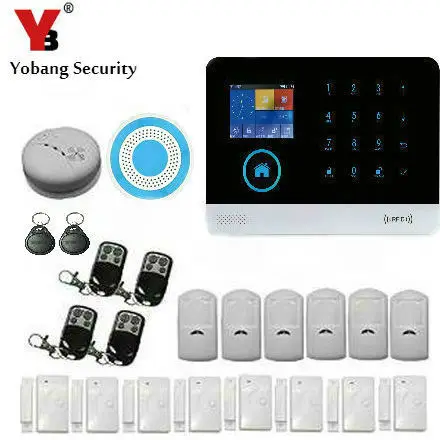 Yobang безопасности беспроводной GSM и WIFI умный дом охранные системы сигнализации наборы инфракрасный датчик движения двери оповещения с приложением управления Комплект
Yobang безопасности беспроводной GSM и WIFI умный дом охранные системы сигнализации наборы инфракрасный датчик движения двери оповещения с приложением управления Комплект