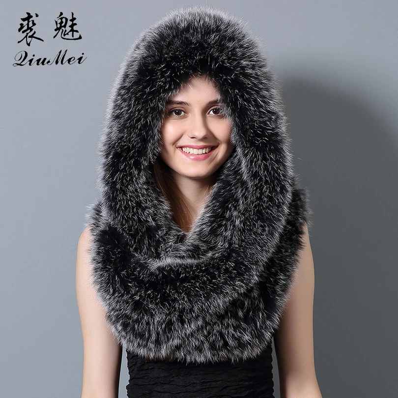 Knitting Real Fox Fur Scarf Women Winter Warm Scarf Fashion Ring Luxury Collar Scarves Wraps Female Winter Scarves Genuine Fur
Knitting Real Fox Fur Scarf Women Winter Warm Scarf Fashion Ring Luxury Collar Scarves Wraps Female Winter Scarves Genuine Fur