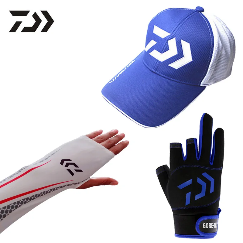 Summer Sunshield Daiwa Dawa Package Sunshade Hat Cap Outdoor Sports Gloves UV protection Arm Sleeves Fishing Hunting Hiking
Summer Sunshield Daiwa Dawa Package Sunshade Hat Cap Outdoor Sports Gloves UV protection Arm Sleeves Fishing Hunting Hiking