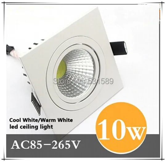 Free shipping10PCS high power aluminum led cob ceiling 86-265VAC 10W square cob led downlight(CE&ROHS)
Free shipping10PCS high power aluminum led cob ceiling 86-265VAC 10W square cob led downlight(CE&ROHS)
