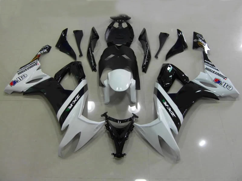 Набор обтекателей мотоцикла для KAWASAKI Ninja ZX10R 08 09 ZX 10R 2008 2009 zx10r ABS белый глянцевый