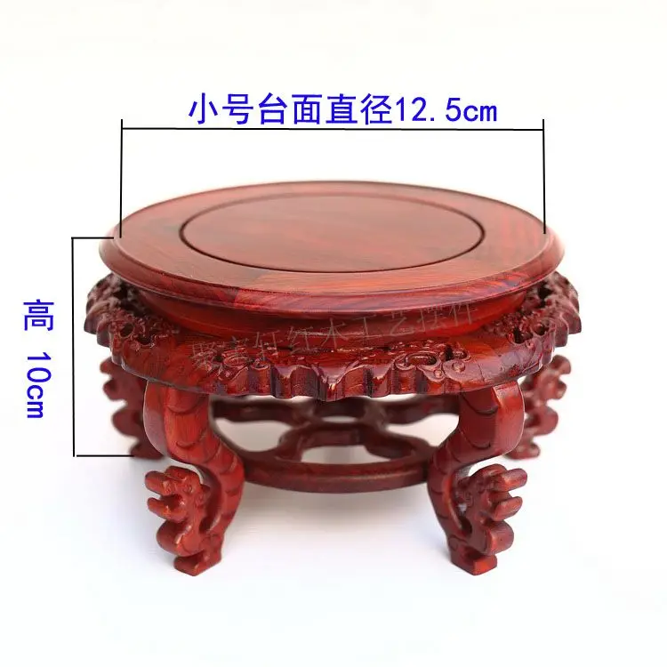 Circular base with red sandalwood wood household act the role ofing is tasted vase of Buddha handicraft furnishing articles
Circular base with red sandalwood wood household act the role ofing is tasted vase of Buddha handicraft furnishing articles