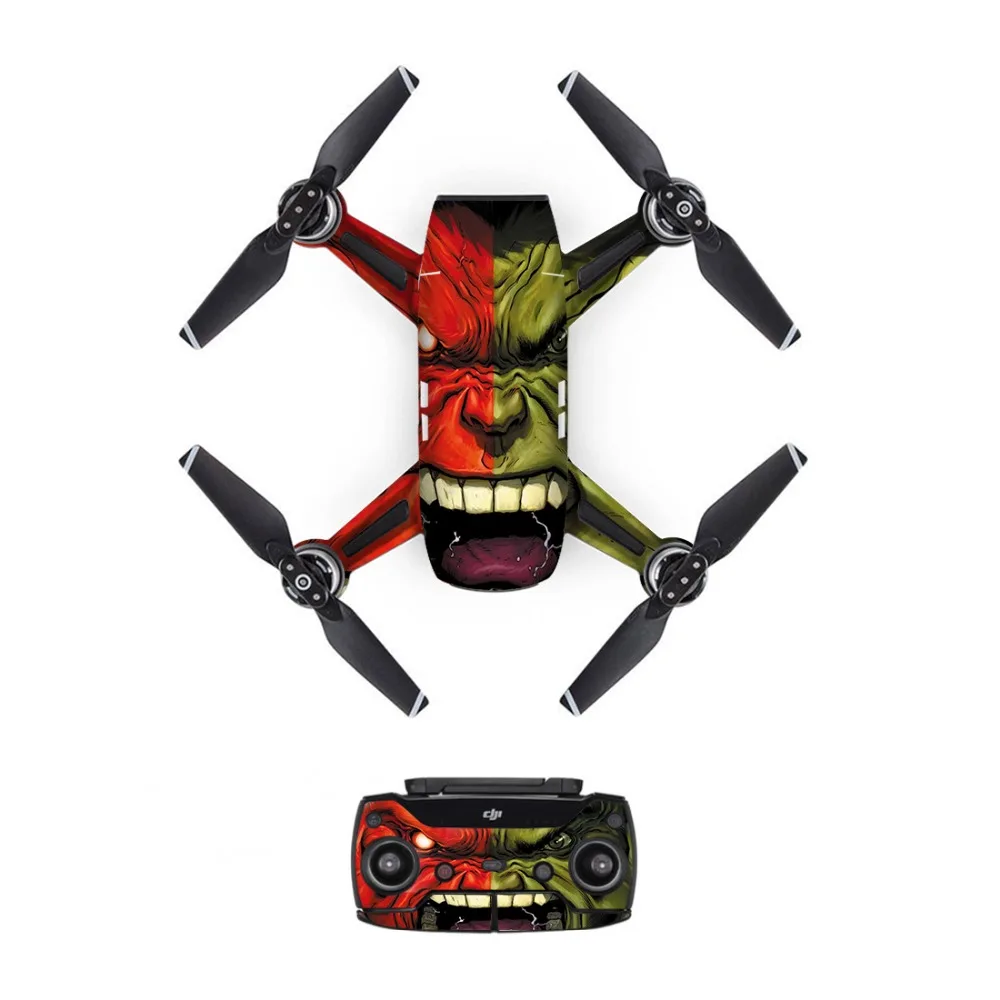 Водонепроницаемый стикер DJI Spark с батареей пульт дистанционного управления