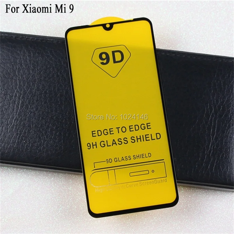 Для Xiaomi Mi 9 Mi9 M9 / SE 5D 6D 9D полное покрытие клей переднее закаленное стекло Защита для