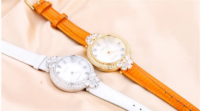 MELISSA Romantic Crystal Floral Women Watches Quartz Wrist watch Elegant Lady Thin Leather Bracelet Relogio 3ATM Montre femme
MELISSA Romantic Crystal Floral Women Watches Quartz Wrist watch Elegant Lady Thin Leather Bracelet Relogio 3ATM Montre femme