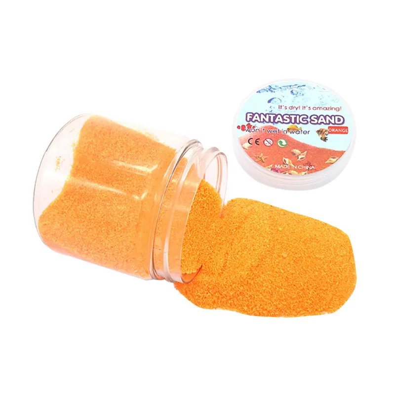 85g/bag DIY Not Wet Magic Sand Handmade Toys Non-toxic Magic Mars Space Sand Educational Never Wet Toy For Kid Gifts 40
85g/bag DIY Not Wet Magic Sand Handmade Toys Non-toxic Magic Mars Space Sand Educational Never Wet Toy For Kid Gifts 40