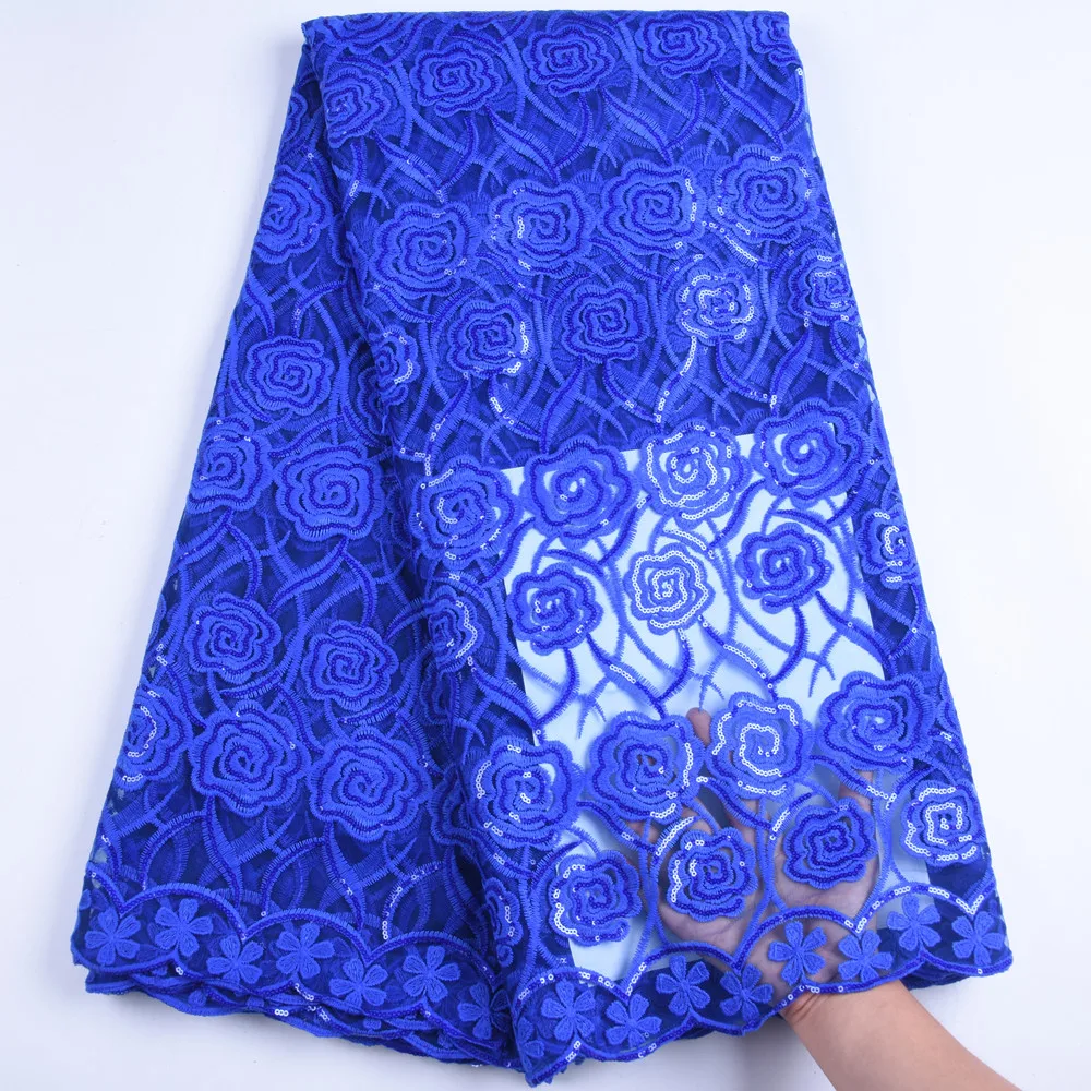 Royal Blue French Sequined Milk Silk Lace Fabric High Quality African Dry Lace Fabric Latest Milk Silk Laces For Dress Sew F1627
Royal Blue French Sequined Milk Silk Lace Fabric High Quality African Dry Lace Fabric Latest Milk Silk Laces For Dress Sew F1627