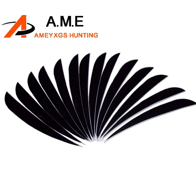 200Pcs Archery Arrow Fletching 5" Black Archery Arrow Turkey Feather For Arrows Camping Shooting Hunting Wood Bamboo Arrows
200Pcs Archery Arrow Fletching 5" Black Archery Arrow Turkey Feather For Arrows Camping Shooting Hunting Wood Bamboo Arrows