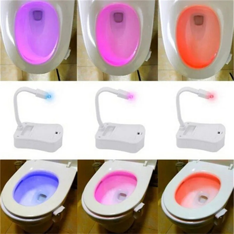 Hot selling Toilet night light with 16 color changing motion sensor night lamp Bathroom Washroom Bowl LED Lamp For Bathroom
Hot selling Toilet night light with 16 color changing motion sensor night lamp Bathroom Washroom Bowl LED Lamp For Bathroom