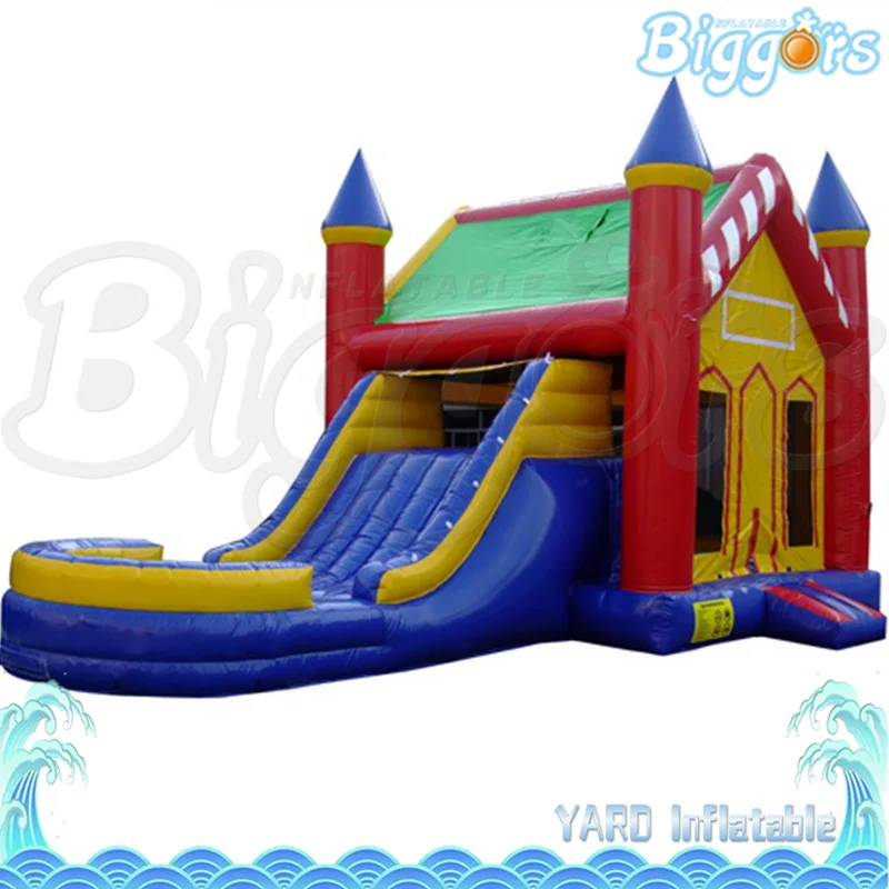 Inflatable Jumping House Bouncy Castle With Double Slides
