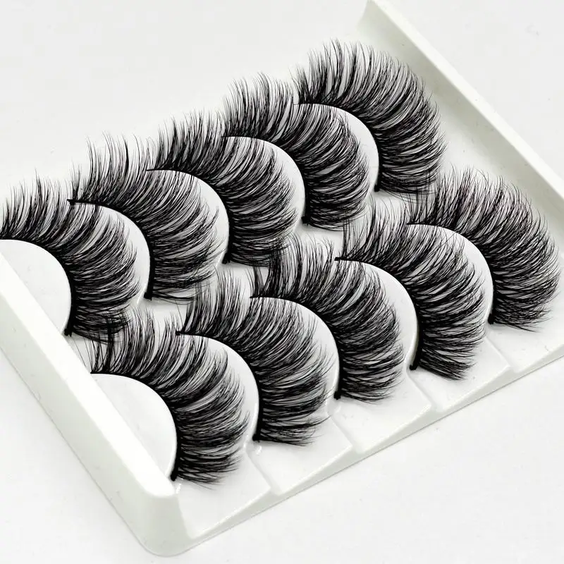 NEW5 pairs Crisscross natural false eyelashes fake lashes long makeup 3d mink lashes eyelash extension mink eyelashes for beauty
NEW5 pairs Crisscross natural false eyelashes fake lashes long makeup 3d mink lashes eyelash extension mink eyelashes for beauty