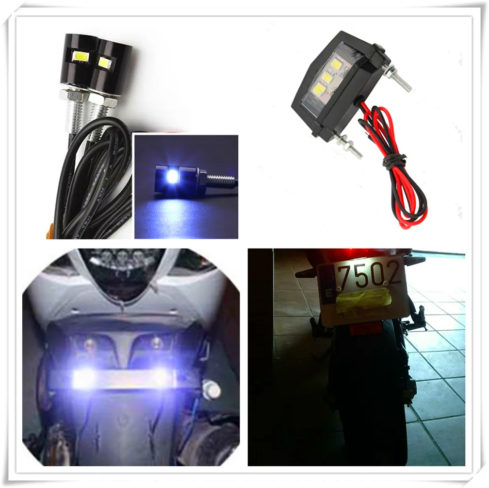 Motorcycle motorbike Tail Rear LED License Plate Light Bulb Motocross for Ducati GT 1000 M900 M1000 MS4 MS4R MTS1000SDS DS
Motorcycle motorbike Tail Rear LED License Plate Light Bulb Motocross for Ducati GT 1000 M900 M1000 MS4 MS4R MTS1000SDS DS
