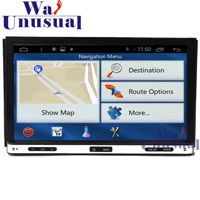 

7" 2DIN Android 6.0 Auto GPS Navigation Radio Stereo for Universal with GPS+WIFI+BT+DVR+Mirror link+Quad Core 16GB+TV+3G+800*480