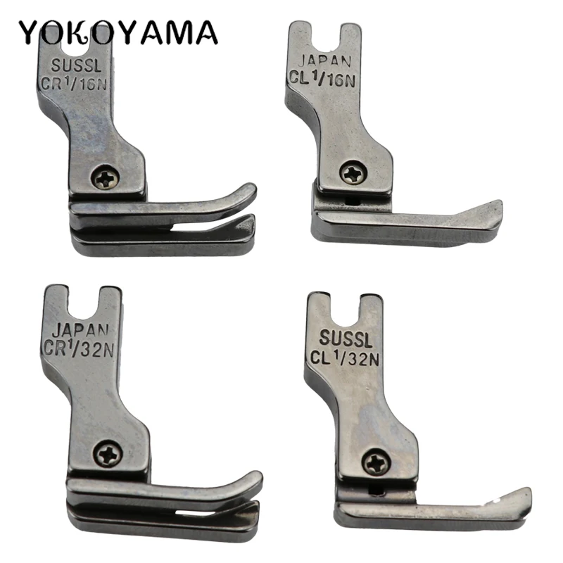 Лапка для швейной машины YOKOYAMA, лапка под давлением CR1 / 16N CL1 / 16N CR1 / 32N CL1 / 32N из нержавеющей стали, лапка под высоким и низким давлением
Лапка для швейной машины YOKOYAMA, лапка под давлением CR1 / 16N CL1 / 16N CR1 / 32N CL1 / 32N из нержавеющей стали, лапка под высоким и низким давлением