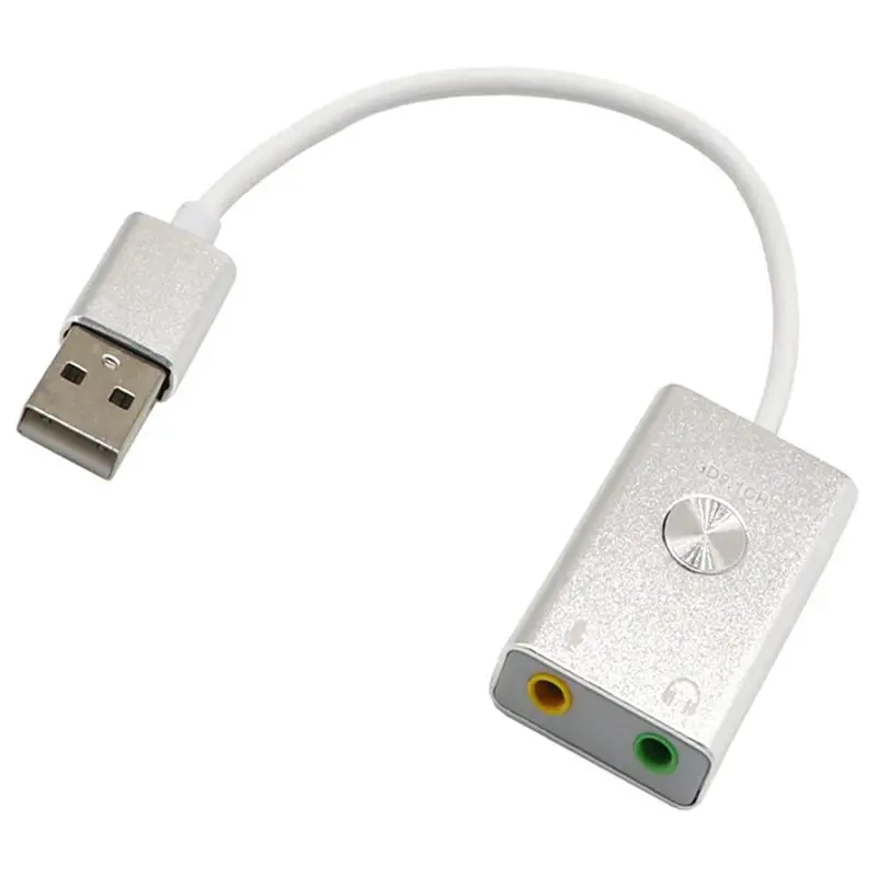 USB Virtual 9.1 Sound Adapter With Port For Desktop Or Laptop | Компьютеры и офис