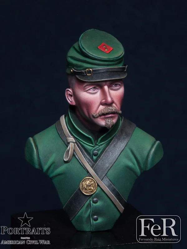 1/16 resin figure bust American Civil War sharpshooter package gk white model hand model war history X48
1/16 resin figure bust American Civil War sharpshooter package gk white model hand model war history X48
