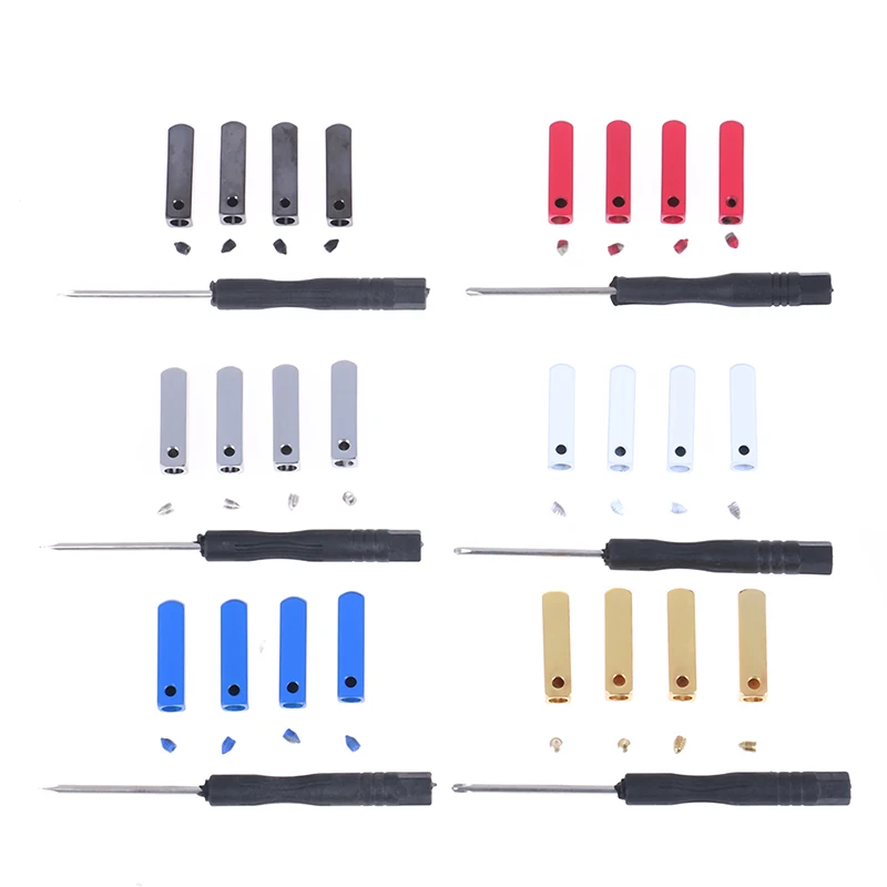 Velishy 4PCS DIY Screw On Metal Aglet Replacement Shoelaces Metal Tips Mirror Gunmetal Head For Sneakers With Screwdriver
Velishy 4PCS DIY Screw On Metal Aglet Replacement Shoelaces Metal Tips Mirror Gunmetal Head For Sneakers With Screwdriver
