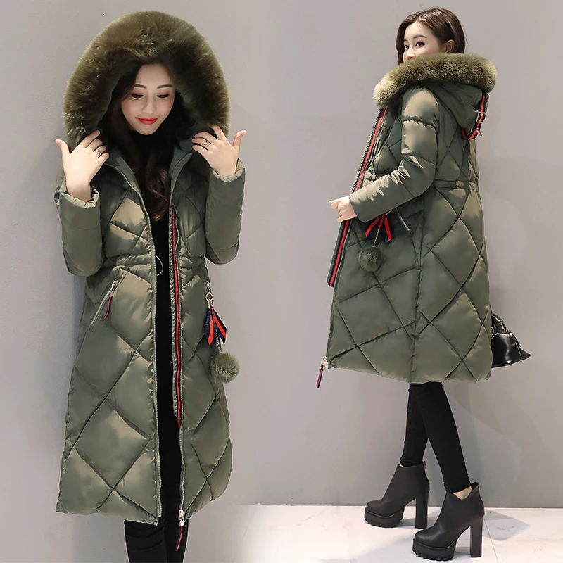 MoYan Women Parkas Winter jacket Warm Thicken Long Hooded Cotton Padded Parkas Causal Female Big Fur Jacket Coat M-3XL
MoYan Women Parkas Winter jacket Warm Thicken Long Hooded Cotton Padded Parkas Causal Female Big Fur Jacket Coat M-3XL