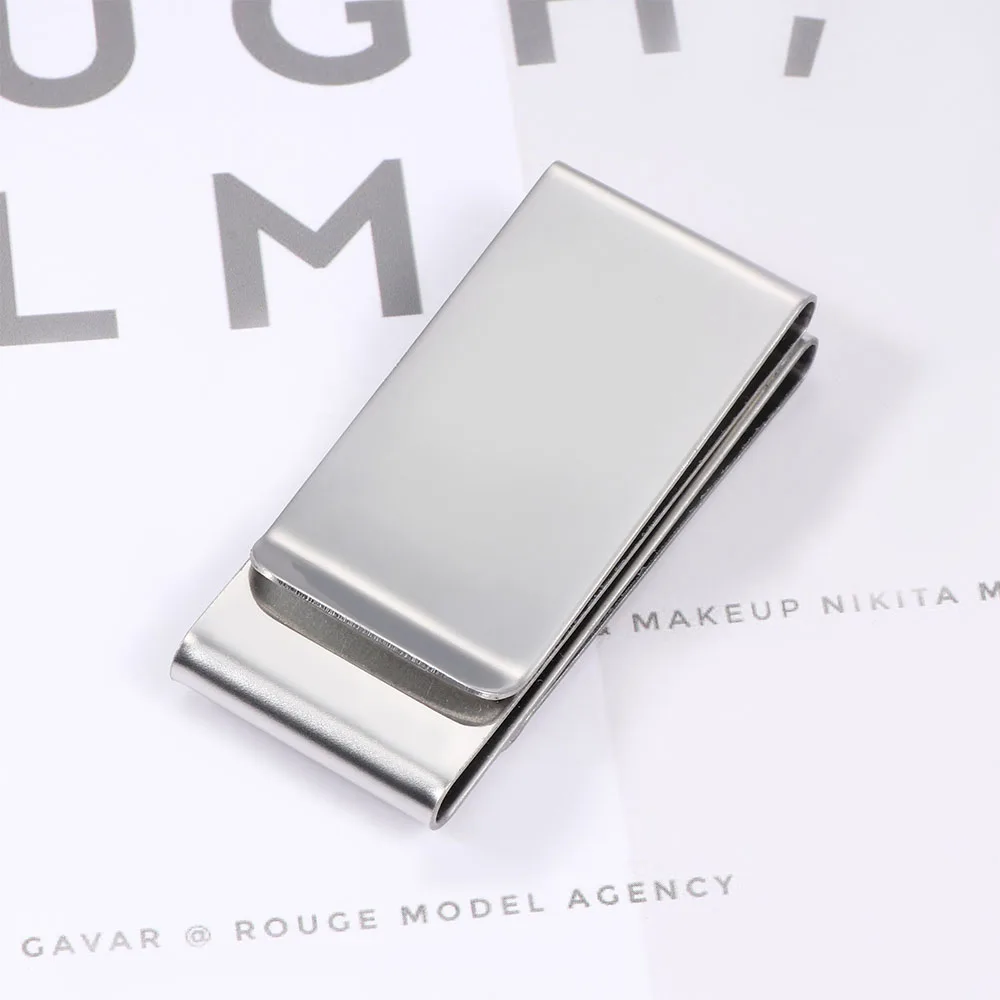 2 Layer Stainless Steel Clip Silver Metal Pocket Houder Wallet Credit Card Cash for Unisex
2 Layer Stainless Steel Clip Silver Metal Pocket Houder Wallet Credit Card Cash for Unisex