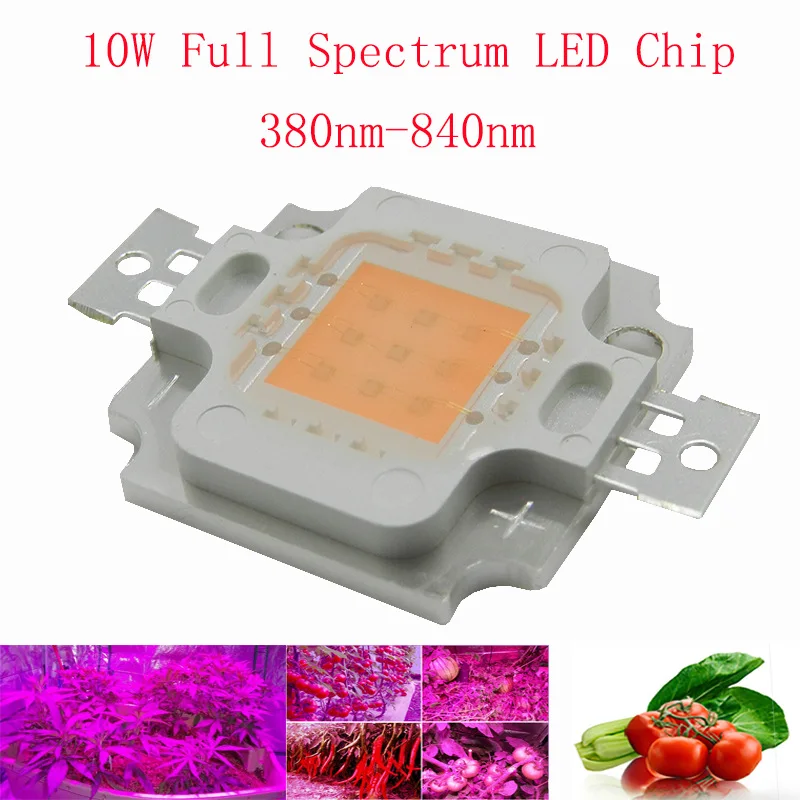10pcs/LOT LED High Power Epistar COB LED Chip 10W 380-840nm 35mil 12V 30V led pink plant lights Light Source Excellent Quality
10pcs/LOT LED High Power Epistar COB LED Chip 10W 380-840nm 35mil 12V 30V led pink plant lights Light Source Excellent Quality