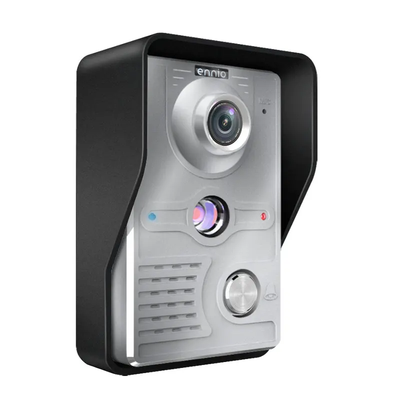7-дюймовый видеодомофон дверной звонок комплект домофона настенный монитор для