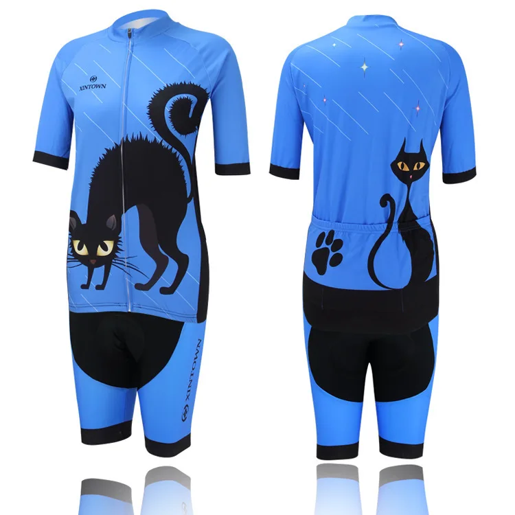 Black Cat Light Sportswear Team Cycling clothing /Cycling wear/ Cycling jersey short sleeve Breathable
Black Cat Light Sportswear Team Cycling clothing /Cycling wear/ Cycling jersey short sleeve Breathable