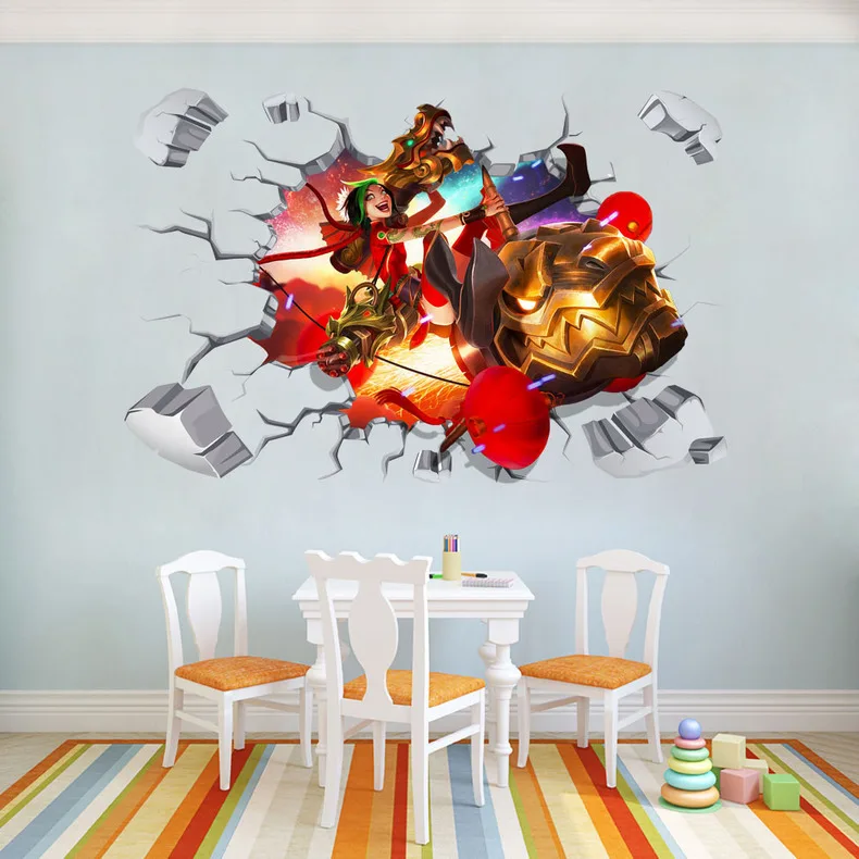 League Of Legends 3D Wall Stickers Vinyl Decal Decor B604 Free Shipping removeable
League Of Legends 3D Wall Stickers Vinyl Decal Decor B604 Free Shipping removeable