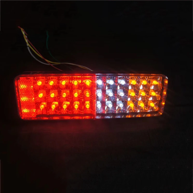 2Pcs LED Car Rear Tail Lights Stop Warning Lamp Turn Signal Reverse Light for 24V Heavy Truck Trailer Lorry Van
2Pcs LED Car Rear Tail Lights Stop Warning Lamp Turn Signal Reverse Light for 24V Heavy Truck Trailer Lorry Van