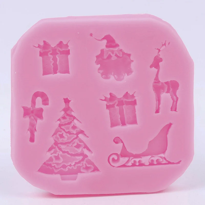 Christmas Silicone Cake Molds Baking Pastry Cake Decorating Tools Chocolate Cookie Biscuit Mold Fondant Maker Square Shape
Christmas Silicone Cake Molds Baking Pastry Cake Decorating Tools Chocolate Cookie Biscuit Mold Fondant Maker Square Shape