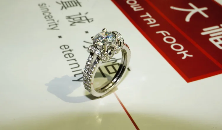 1CT Super Solid 18K White Gold Ring Genuine Diamond Female Ring Au750 Gold Statement Jewelry Best Gift For Sweetheart
1CT Super Solid 18K White Gold Ring Genuine Diamond Female Ring Au750 Gold Statement Jewelry Best Gift For Sweetheart