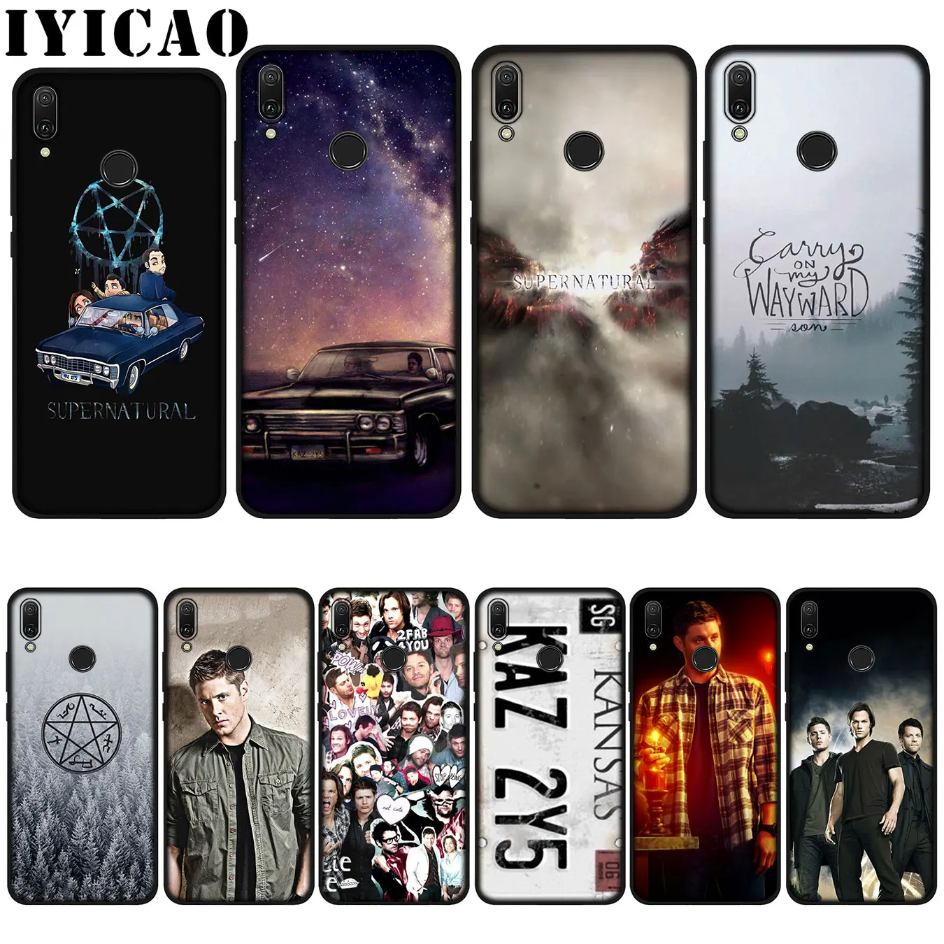 Сверхнатуральный мягкий чехол IYICAO Jared Padalecki для Huawei P20 Pro P10 P8 P9 P30 Lite Mini 2017 P Smart 2019 |