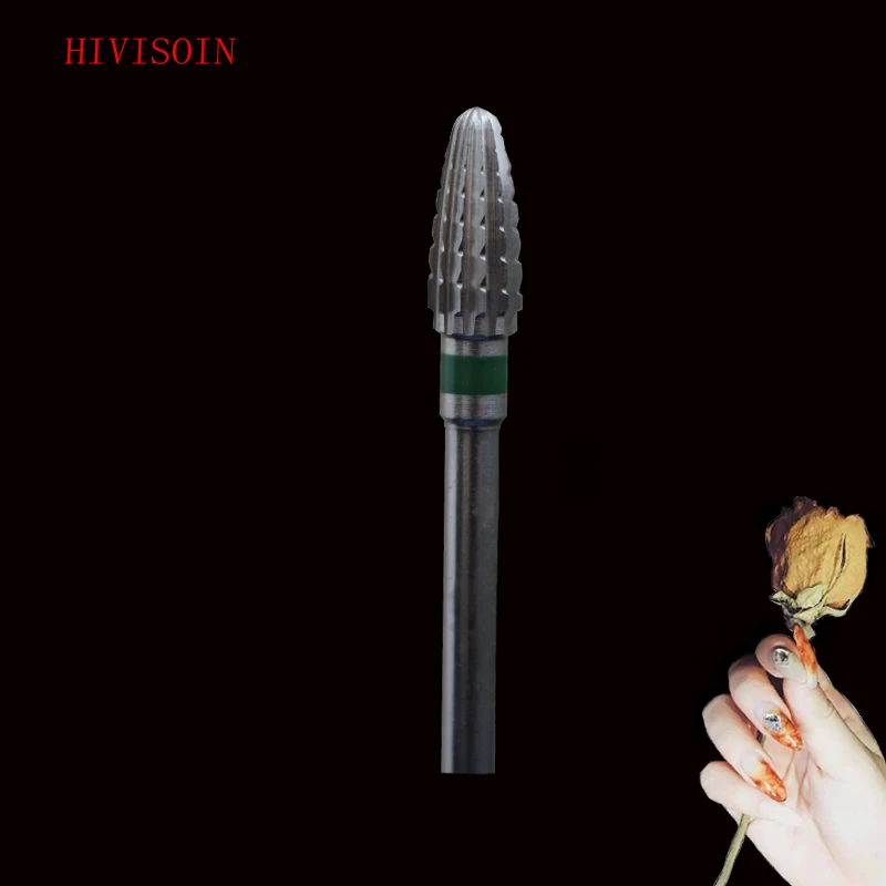 TiN Mini Cone - HIVISOIN Carbide Nail Drill Bit