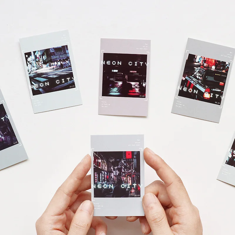 multi-use 5.2*8cm 54pcs Mini Card city in night print DIY Scrapbooking card party invitation cards gift message card
multi-use 5.2*8cm 54pcs Mini Card city in night print DIY Scrapbooking card party invitation cards gift message card