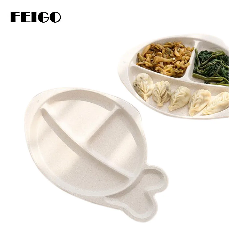 FEIGO Wheat Straw Cartoon Dish Plate Bowl Dinnerwares Fish Plate Lunch Trays Dishes Children Plate Tableware Dining Tray F260
FEIGO Wheat Straw Cartoon Dish Plate Bowl Dinnerwares Fish Plate Lunch Trays Dishes Children Plate Tableware Dining Tray F260